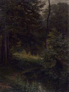 Inside the Forest, 1896. Creator: Ludovit Cordak