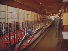 Inside the Locomotive Yard Signal-Box, York 1926