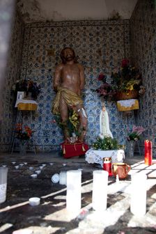 Inside the Monastery of Santa Clara-a-Nova, Coimbra, Portugal, 2009. Creator: Samuel Magal