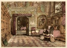 Inside the sacristy of the Cathedral of Toledo