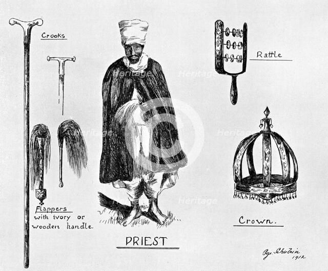 Insignia of priesthood, 1912.Artist: G Schulein