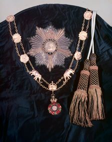 Insignia of the Order of the Indian Empire, c1955. Creator: Arthur Charles Kirby Ware