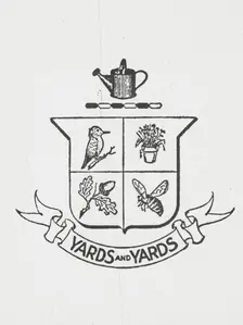 Insignia of the Society of Little Gardens, Philadelphia, Pennsylvania, c1920. Creator: Frances Benjamin Johnston
