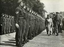 Inspecting The Grenadier Guards - May, 1945 1947. Creator: Unknown