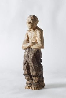 Inspecting the military recruit. Artist: Torkel Lindeberg