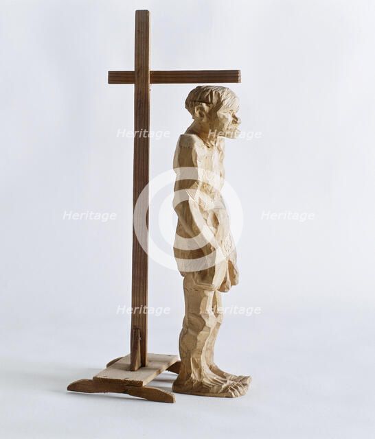 Inspecting the military recruit.  Artist: Torkel Lindeberg