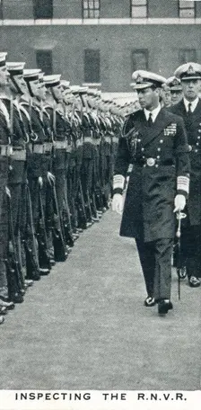 Inspecting the RNVR 1936 (1937)