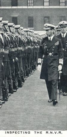 Inspecting the RNVR 1936 (1937)