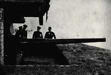 Inspecting Coastal Defences c1940, (1945). Creator: Unknown
