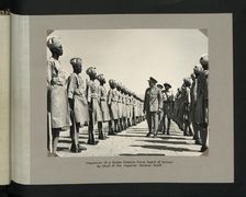 Inspection of a Sudan Defence Force Guard of Honour by Chief of the Imperial General Staff, 1964. Creators: Colonial Office, Unknown