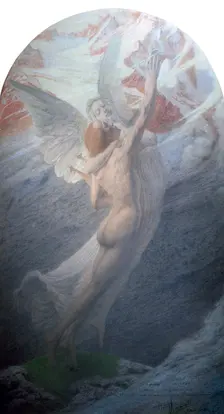 Inspiration 1902. Artist: Carlos Schwabe