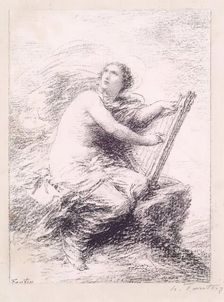 Inspiration, c1895. Creator: Henri Fantin-Latour