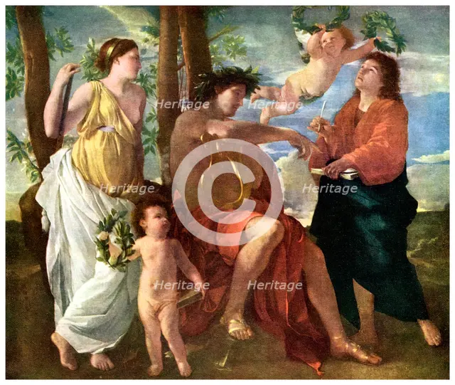 Inspiration: 'The Inspiration of the Poet', c1630 (1956). Artist: Unknown