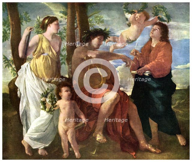 Inspiration: 'The Inspiration of the Poet', c1630 (1956). Artist: Unknown