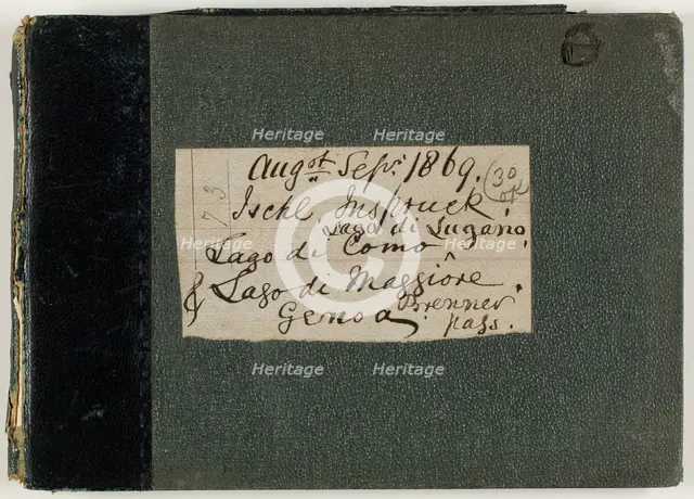 Inspruck, Italian Lakes, 1869. Creator: Charles George Lewis.
