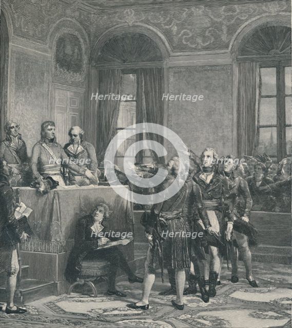 'Installation of the Council of State...December 25, 1799', (1896).  Artist: Peter Aitken.