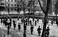 Installation of the new Constable of the Tower...: the ceremony on Tower Green, 1898. Creator: Unknown