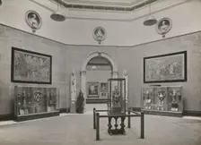 Installation photography of the Exhibition of French Art 1200-1900 at the Royal Academy..., 1932. Creator: Unknown