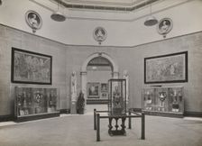 Installation photography of the Exhibition of French Art 1200-1900 at the Royal Academy..., 1932. Creator: Unknown