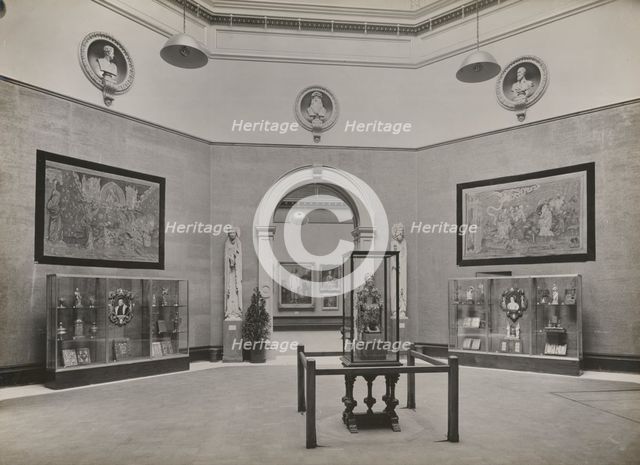 Installation photography of the 'Exhibition of French Art 1200-1900' at the Royal Academy..., 1932. Creator: Unknown.