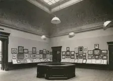 Installation photography of the Exhibition of French Art 1200-1900 at the Royal Academy..., 1932. Creator: Unknown