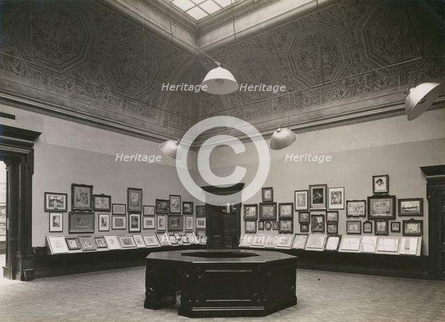 Installation photography of the 'Exhibition of French Art 1200-1900' at the Royal Academy..., 1932. Creator: Unknown.