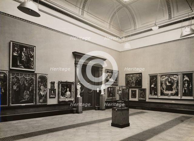 Installation photography of the 'Exhibition of French Art 1200-1900' at the Royal Academy..., 1932. Creator: Unknown.