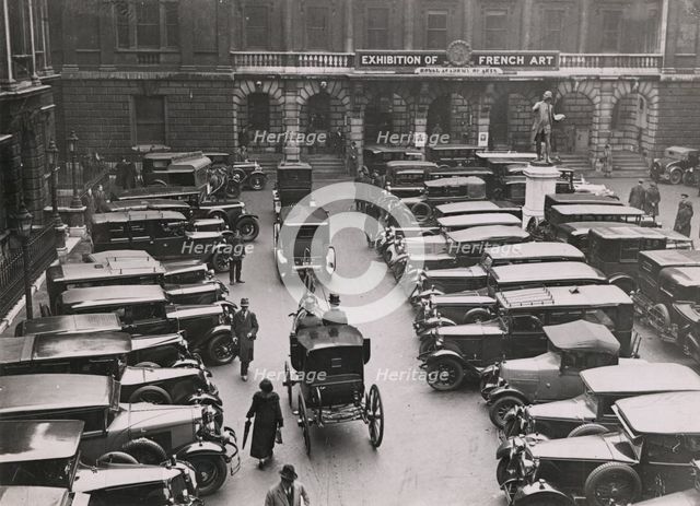 Installation photography of the 'Exhibition of French Art 1200-1900' at the Royal Academy..., 1932. Creator: Unknown.