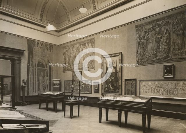 Installation photography of the 'Exhibition of French Art 1200-1900' at the Royal Academy..., 1932. Creator: Unknown.