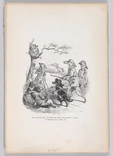 Instead of all this... from Scenes from the Private and Public Life of Animals , ca..., ca. 1837-47. Creator: Andrew Best Leloir