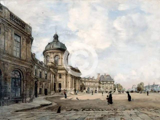 'Institute of France', Paris, 1887.  Artist: Emmanuel Lansyer