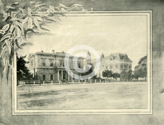 'Institute and Museum, Adelaide', 1901. Creator: Unknown.