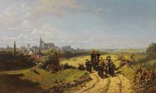 Institute walk, c.1868. Creator: Spitzweg, Carl (1808-1885)