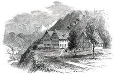 Institution for Cretins at Interlacken, Switzerland, 1850. Creator: Unknown