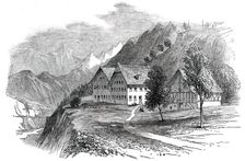 Institution for Cretins at Interlacken, Switzerland, 1850. Creator: Unknown