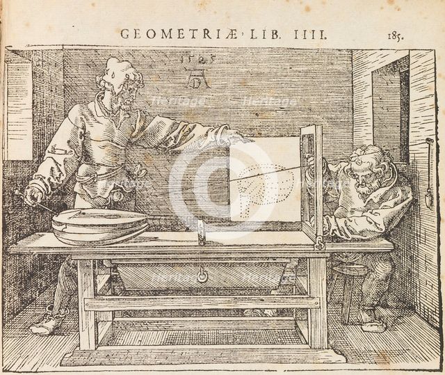 Institutionum geometricarum libri quatuor, 1528. Creator: Dürer, Albrecht (1471-1528).