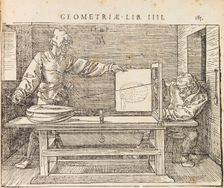 Institutionum geometricarum libri quatuor, 1528. Creator: Dürer, Albrecht (1471-1528)