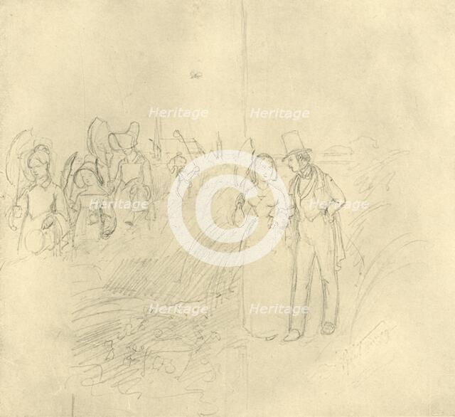 'Institutsspaziergang', mid-late 19th century, (c1924).  Creator: Carl Spitzweg.