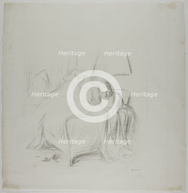 Instructions for the Day, c. 1900. Creator: Jean Louis Forain.