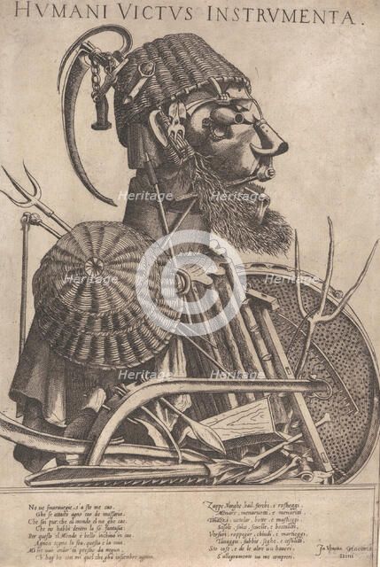 Instruments of Human Sustenance (Humani Victus Instrumenta): Agriculture, after 1569. Creator: Unknown.