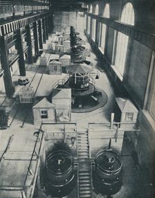 Instruments of Power for the Rushing Waters of Niagara River c1935