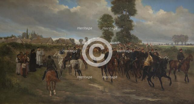 Insurgents of 1863, 1880. Creator: Jan Rosen.