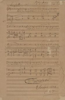 Iolanta's Arioso from the opera Iolanta by Pyotr Tchaikovsky, 1892