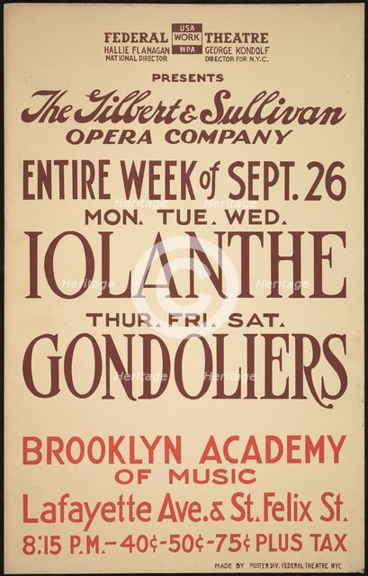 Iolanthe, New York City, [193-]. Creator: Unknown.