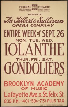 Iolanthe, New York City, [193-]. Creator: Unknown
