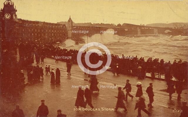 'I.O.M. Douglas, 'Storm', c1913. Artist: Unknown.