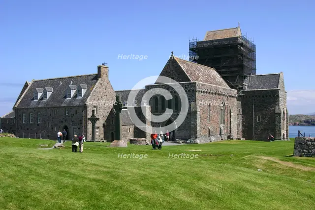 Iona Abbey, Argyll and Bute, Scotland.  Creator: Peter Thompson.
