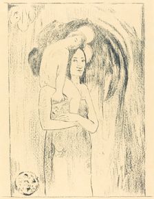Ia Orana Maria (We Greet Thee, Mary), c. 1894. Creator: Paul Gauguin