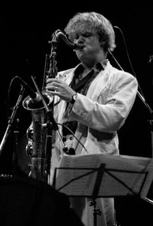 Iain Ballamy, Hawth, Crawley, West Sussex, Spetmeber, 1989. Artist: Brian O'Connor