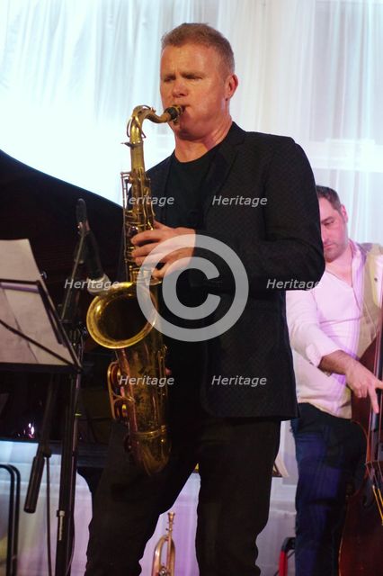 Iain Ballamy, Watermill Jazz Club, Dorking, Surrey, 2 July 2019. Creator: Brian O'Connor.